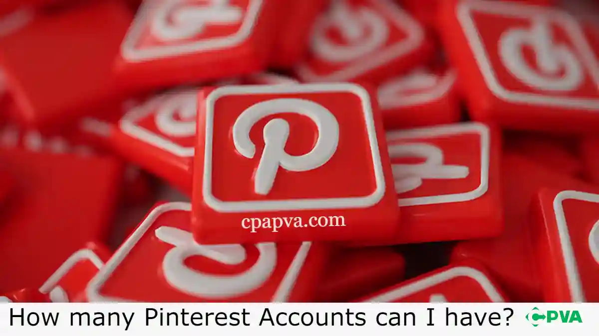 How many Pinterest Accounts can I have