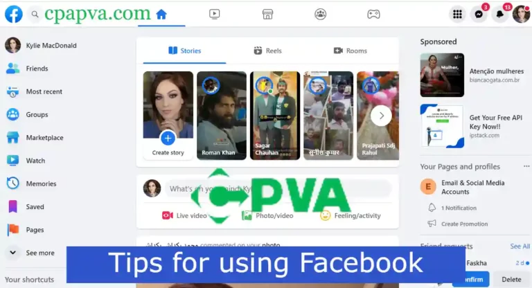 Tips for using Facebook