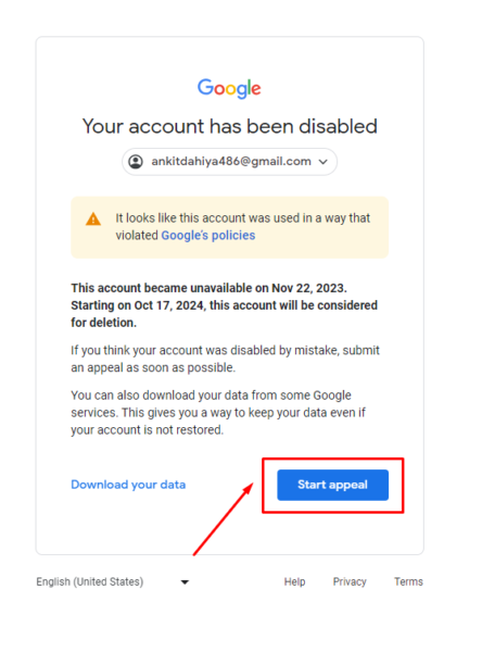How to Recover Disabled Gmail Account?